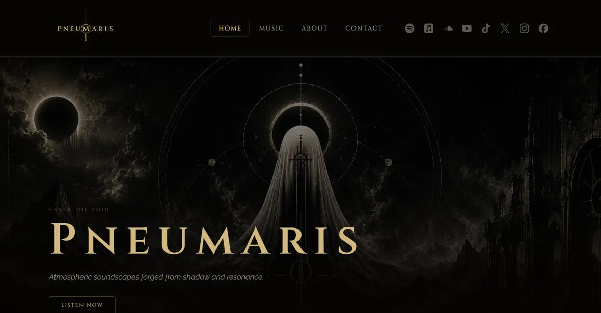 Pneumaris band website